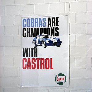 Cobra Castrol Poster