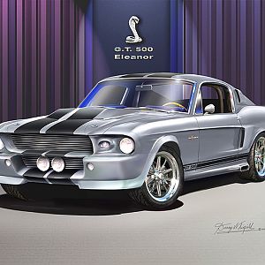 ITEM 6 B 5 1967 MUSTANG SHELBY GT 500 (Eleanor)
Check out more at:http://www.dannywhitfield.com/mustang