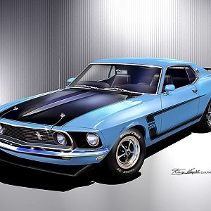 ITEM 6 E 9 1969 MUSTANG BOSS 302 (acapulco blue metallic)
Check out more at:http://www.dannywhitfield.com/mustang