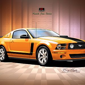 ITEM 7 R 31 2007 302 Saleen Parnelli Jones Edition (competition orange)
Check out more at:http://www.dannywhitfield.com/mustang