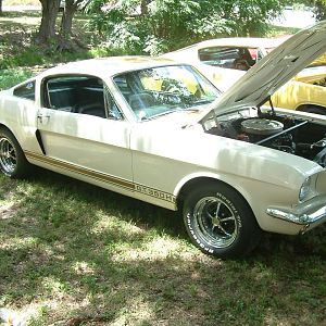 first car show Luckenbach, TX