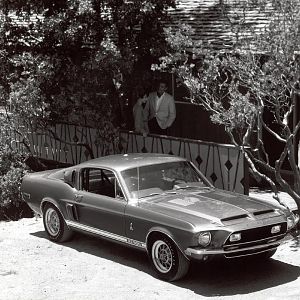 1968 Shelby Mustang KR500 BW Ad 1280x960