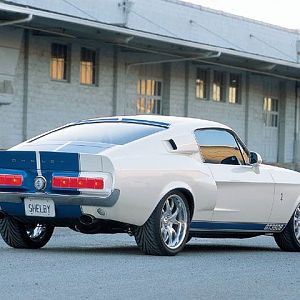 mufp 0712 19 z+1968 shelby GT350 fastback+rear